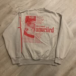 Kacey Musgraves Star Crossed Unveiled Tour Sweatshirt Men's Medium M Crewneck